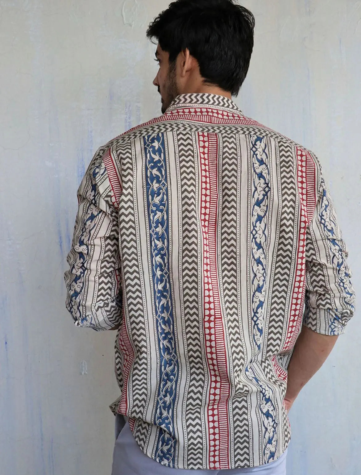MEN'S EXCLUSIVE COTTAN FABRIC PRINTED SHIRT NextBuy