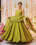 Designer Party Wear Look Gown With Bottom and Dupatta NextBuy