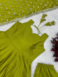 Designer Party Wear Look Gown With Bottom and Dupatta NextBuy