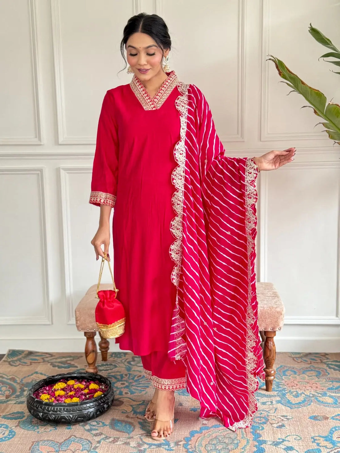 Introducing New Kurti Duptta And Bottom NextBuy