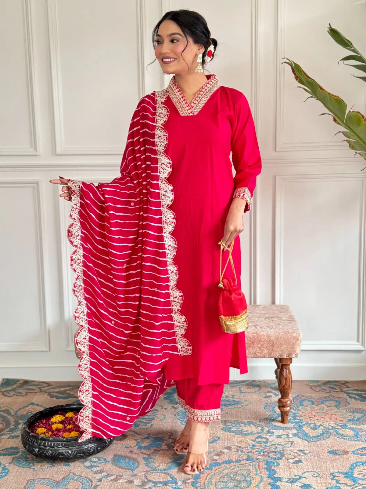 Introducing New Kurti Duptta And Bottom NextBuy