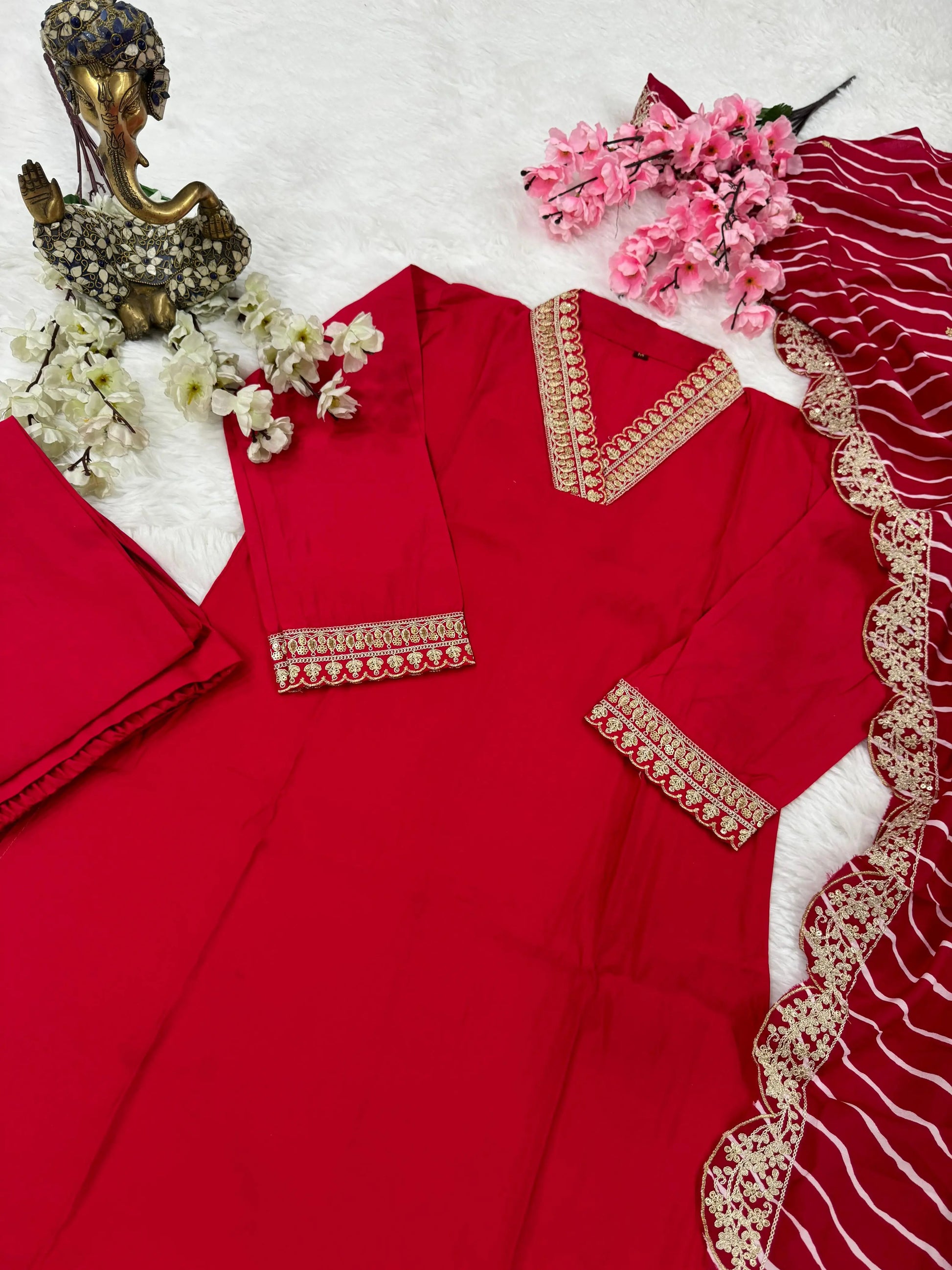 Introducing New Kurti Duptta And Bottom NextBuy