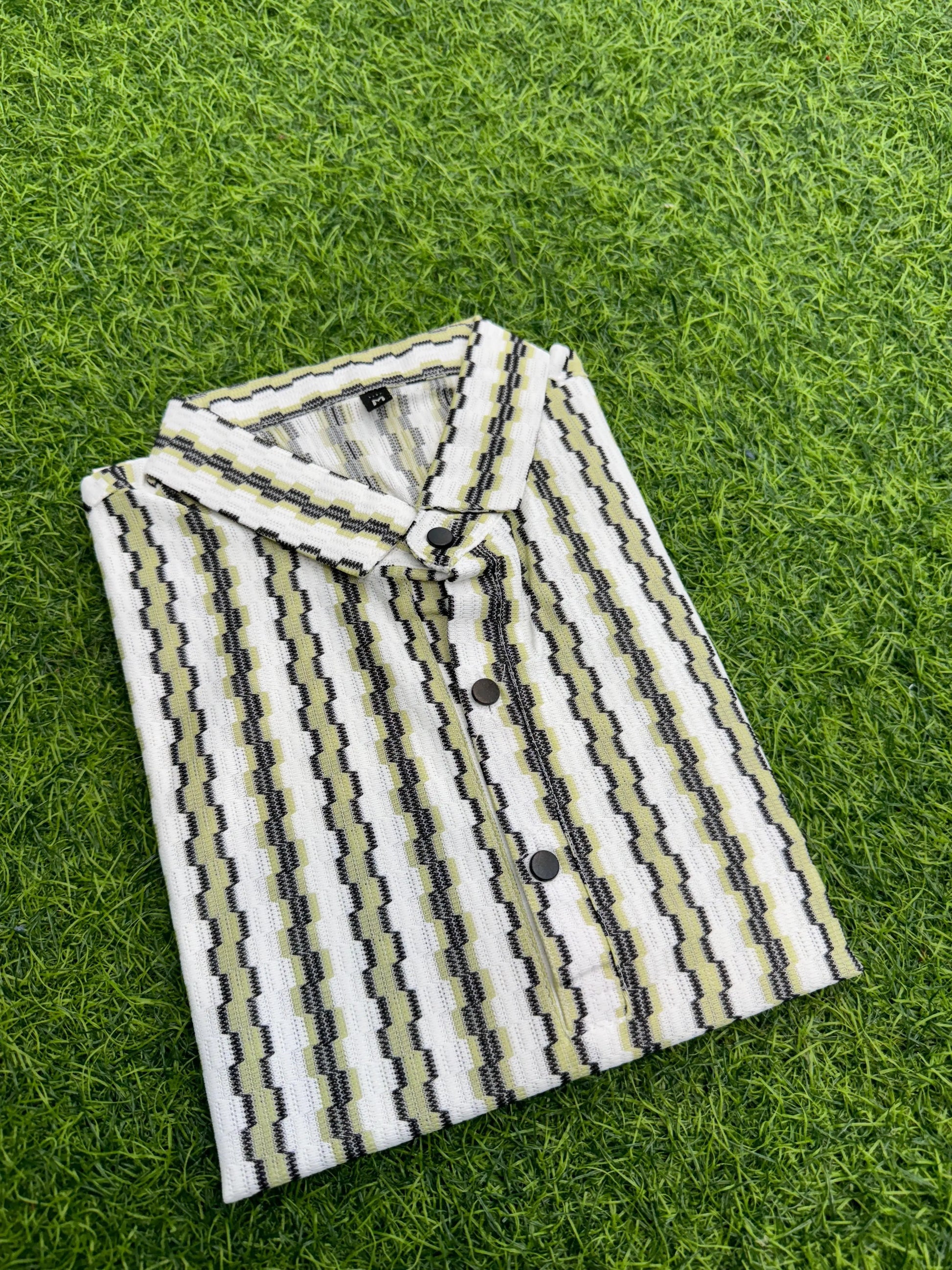 MEN'S EXCLUSIVE IMPORTED KNITTING FABRIC COLLAR T-SHIRT NextBuy