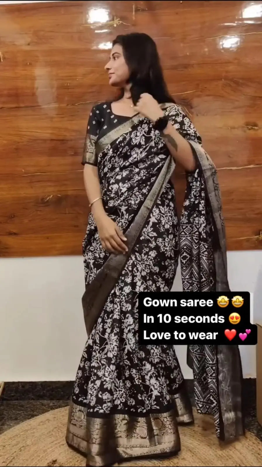 Cotton Print With Jacquard Border Gown Saree Design Launch NextBuy