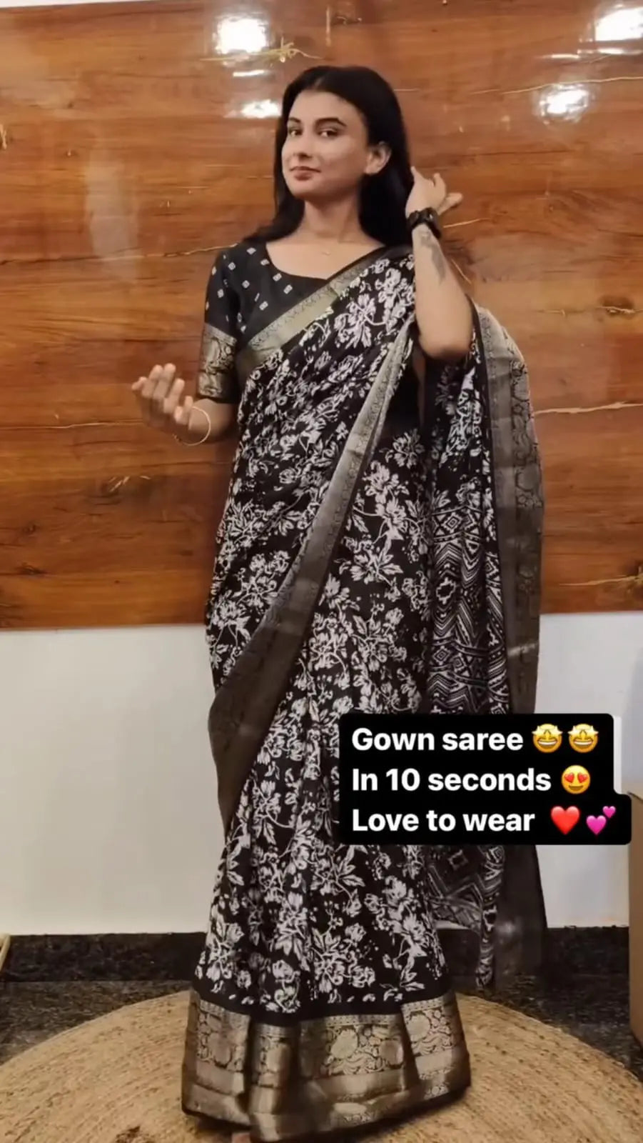 Cotton Print With Jacquard Border Gown Saree Design Launch NextBuy