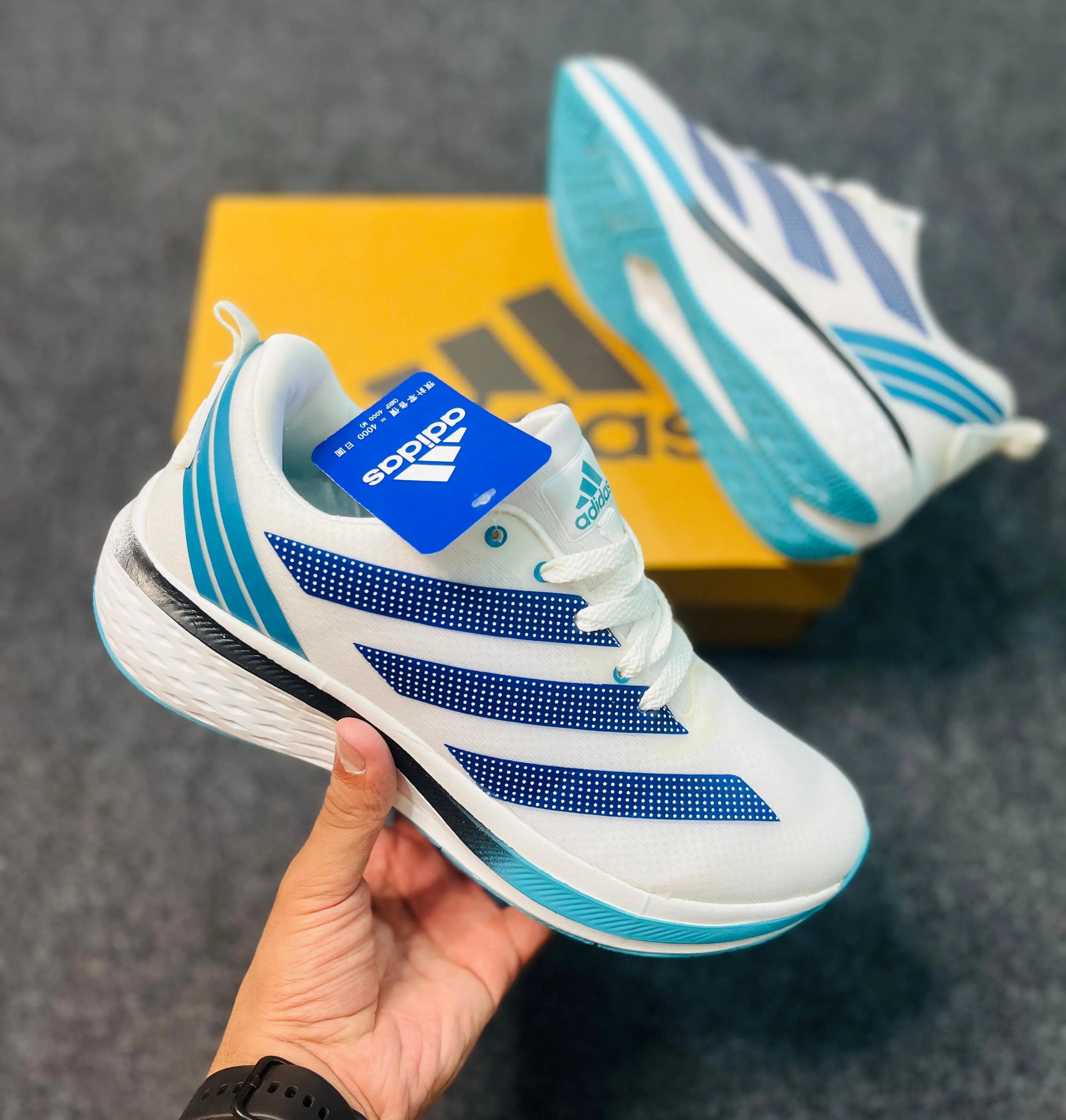 Sports Adidas ADIZERO White And Blue - NextBuy