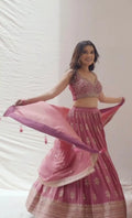 Presenting New Wedding Collection Lehenga Choli With Full Heavy Embroidery Sequence Work NextBuy
