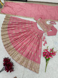 Presenting New Wedding Collection Lehenga Choli With Full Heavy Embroidery Sequence Work NextBuy