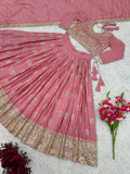 Presenting New Wedding Collection Lehenga Choli With Full Heavy Embroidery Sequence Work NextBuy