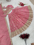 Presenting New Wedding Collection Lehenga Choli With Full Heavy Embroidery Sequence Work NextBuy