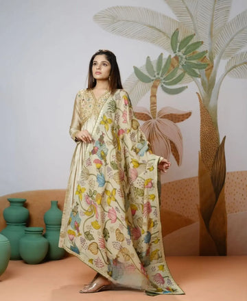 Kalamkari Gown NextBuy