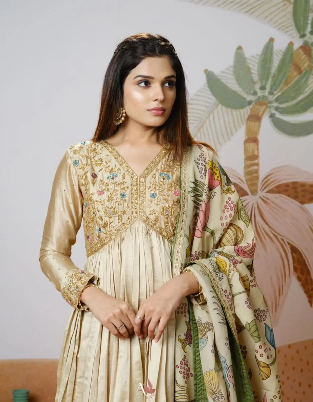 Kalamkari Gown NextBuy