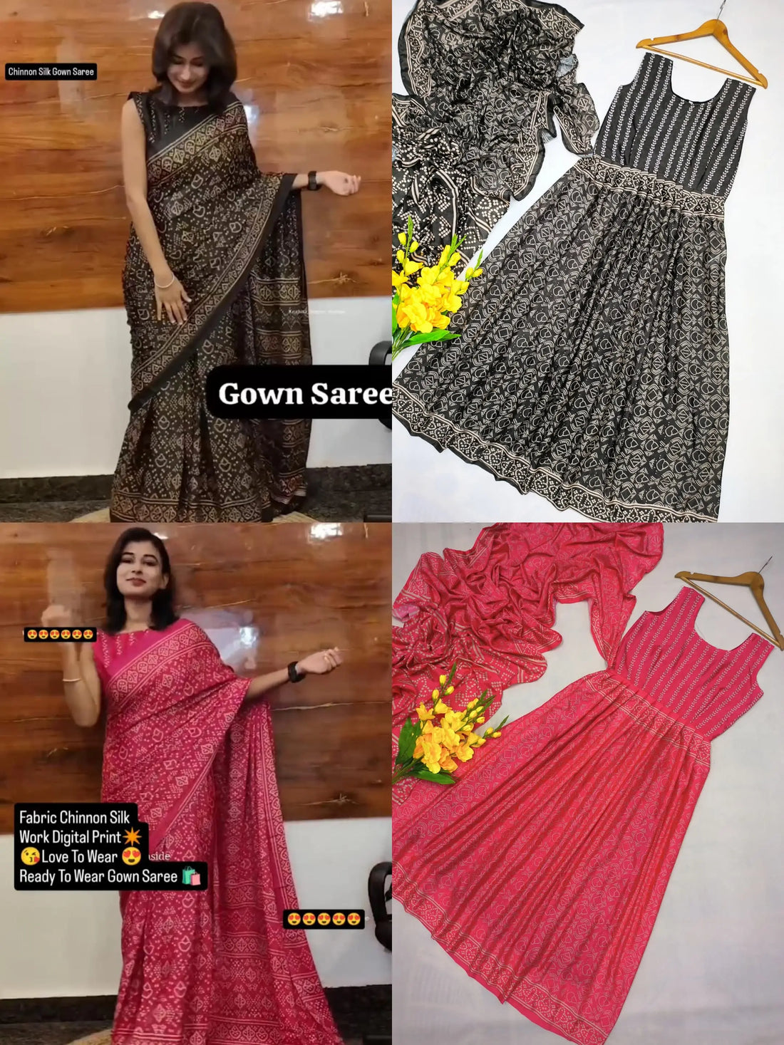 30 Secounds Gown Saree NextBuy