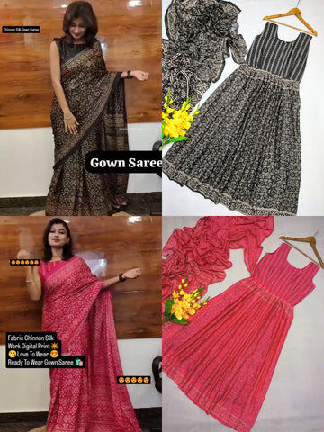 30 Secounds Gown Saree NextBuy
