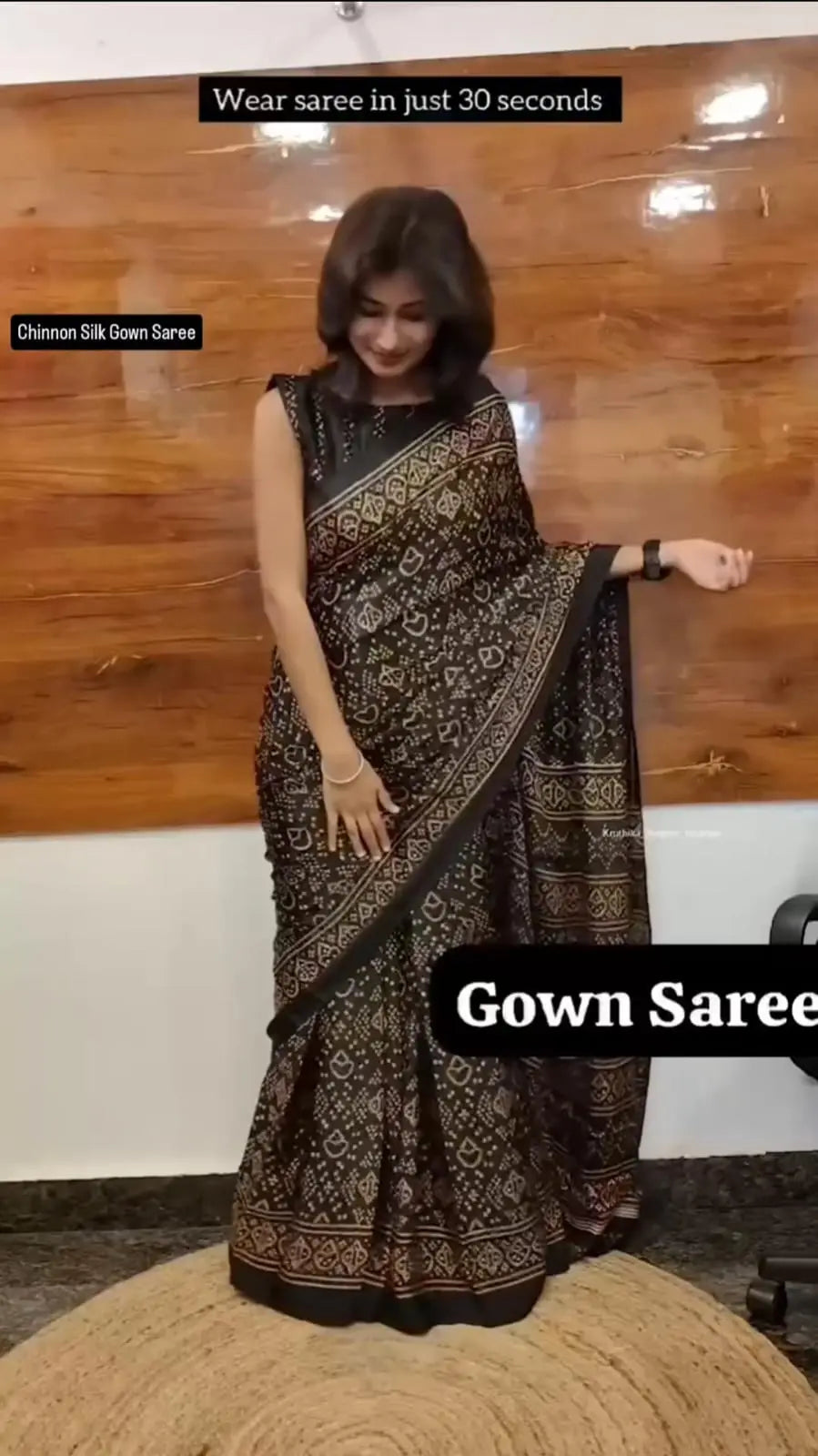 30 Secounds Gown Saree NextBuy