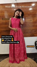 30 Secounds Gown Saree NextBuy