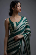 Satin Colors Printed Saree NextBuy