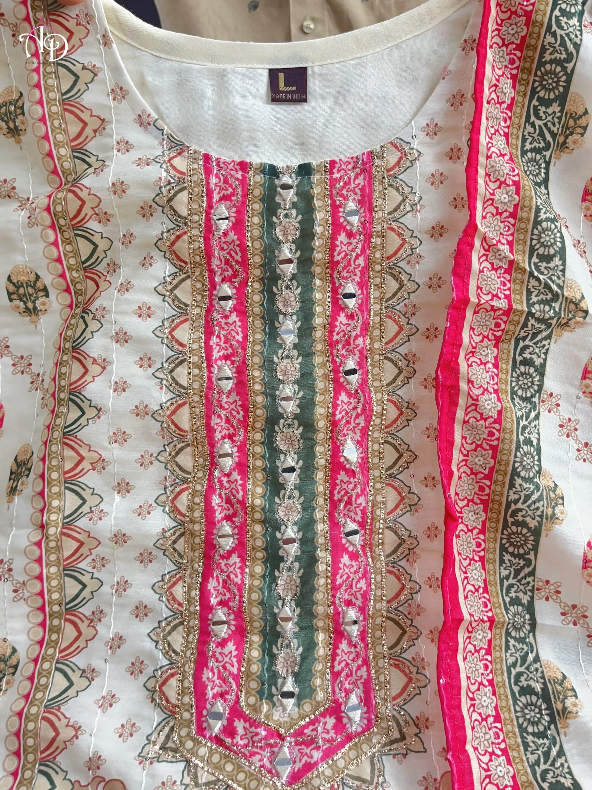 Modern Elegance Muslin Kurti Set NextBuy