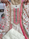 Modern Elegance Muslin Kurti Set NextBuy