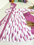 Cotton Printed Anarkali Suit NextBuy