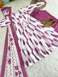 Cotton Printed Anarkali Suit NextBuy