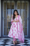 Cotton Printed Anarkali Suit NextBuy