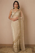 Embellished Sequinned Net Saree NextBuy