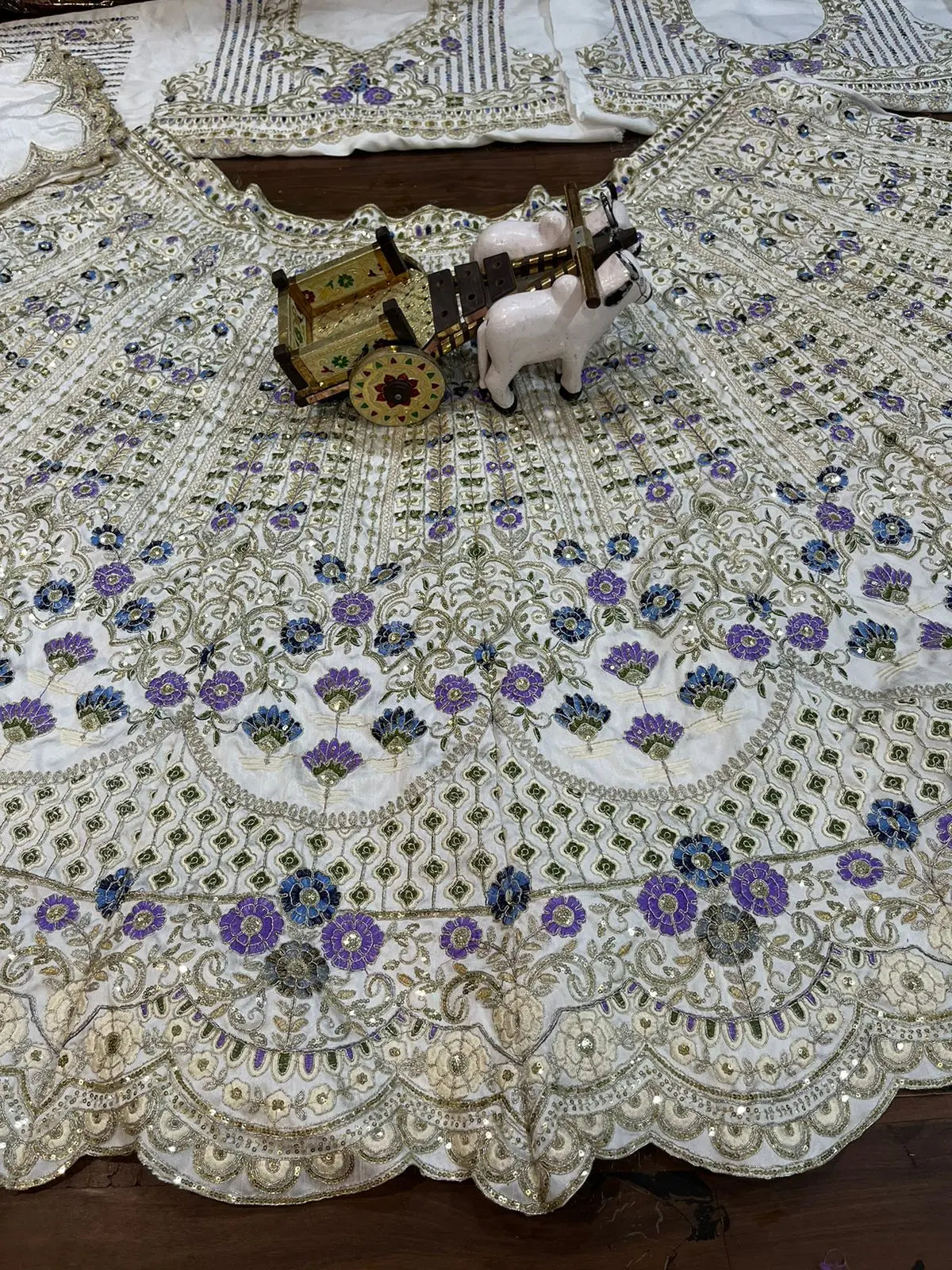 Launching 4 Meter Flared Coding Sequins Cut Work Lehenga, Exceptional Quality With Can-Can And Canvas Layers, A Perfect Fusion of Glamour and Comfort NextBuy
