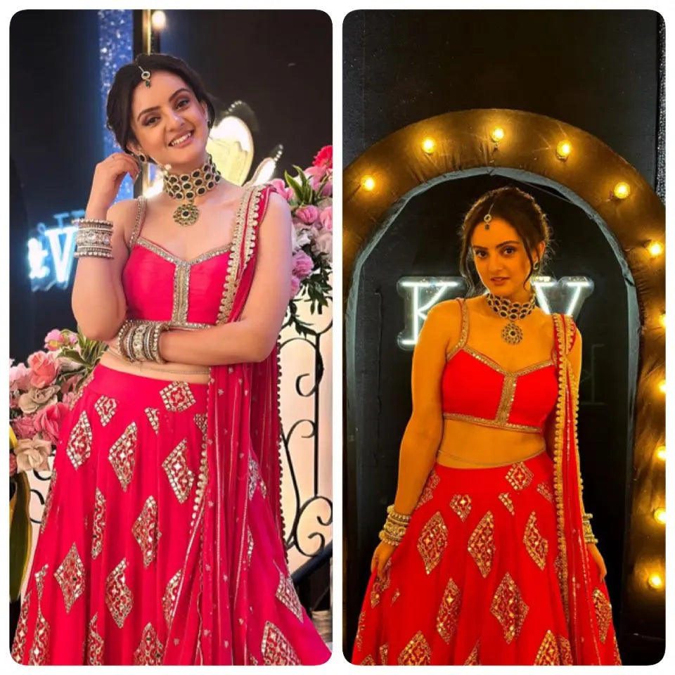 PRESERNTING NEW FANCY DESIGN LAHENGHA - CHOLI WITH DUPATTA NextBuy