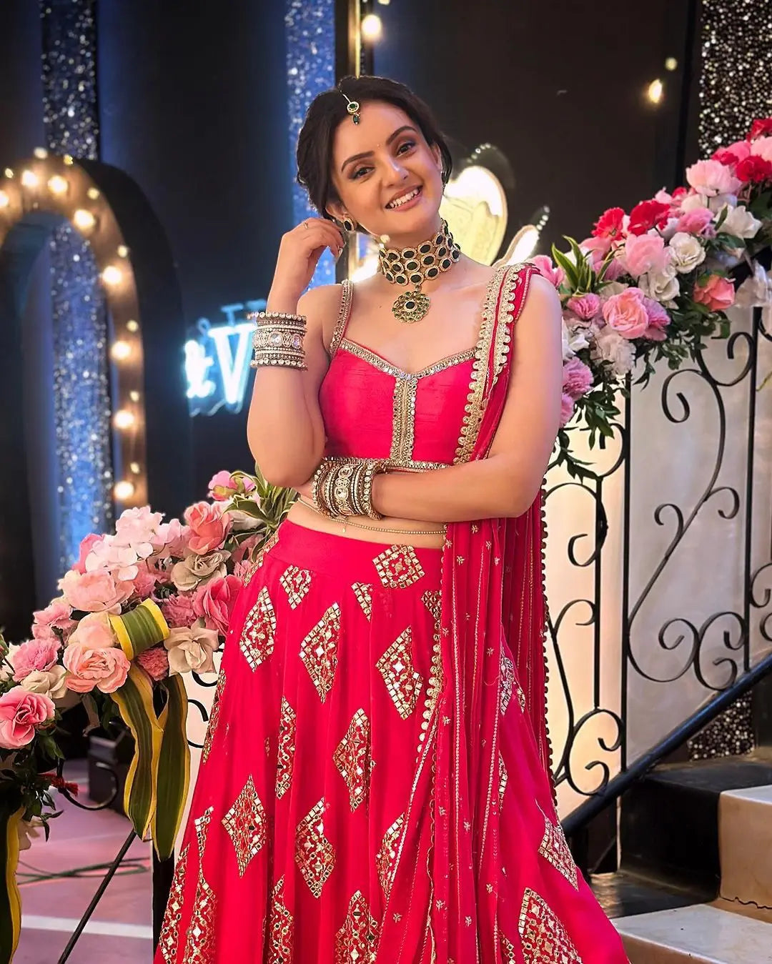 PRESERNTING NEW FANCY DESIGN LAHENGHA - CHOLI WITH DUPATTA NextBuy