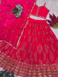 PRESERNTING NEW FANCY DESIGN LAHENGHA - CHOLI WITH DUPATTA NextBuy