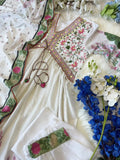 Women Embroidered A-Line Kurta Suit Set NextBuy
