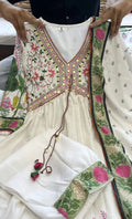 Women Embroidered A-Line Kurta Suit Set NextBuy