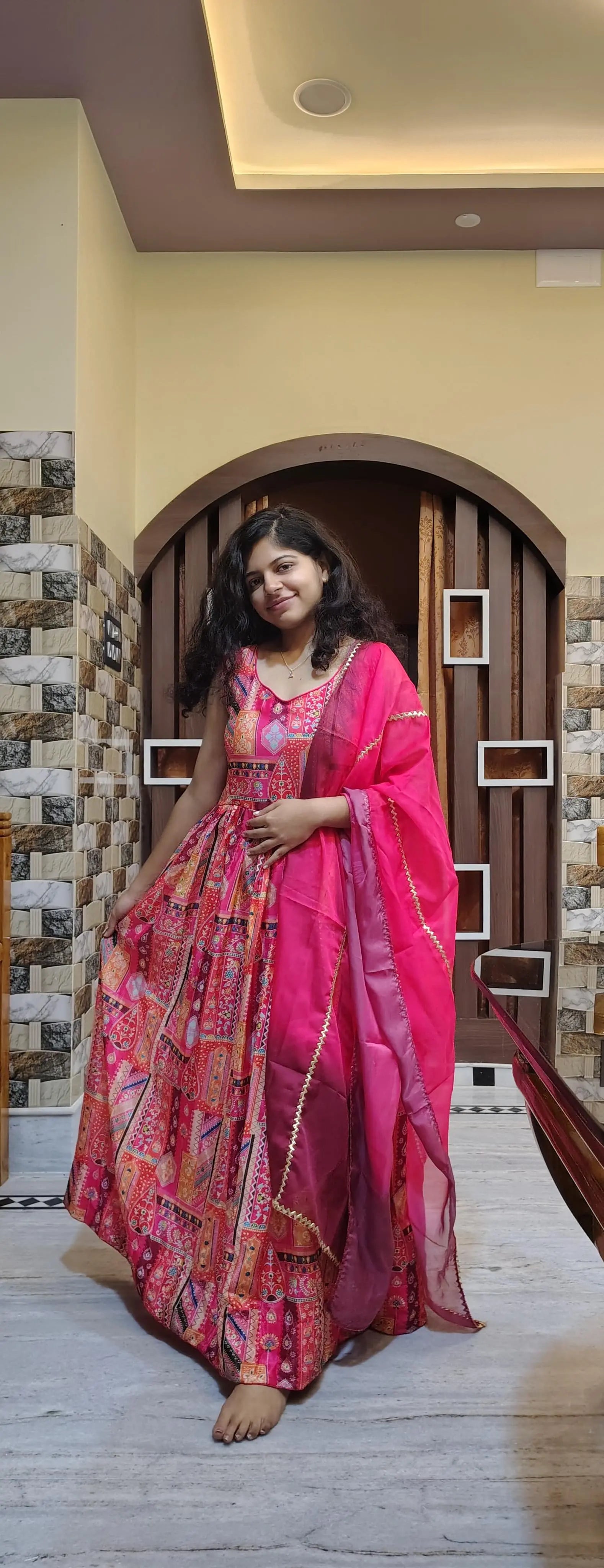 Luxurious Chinnon Silk Suit Set NextBuy