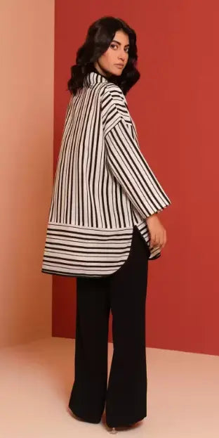 Women Polyester Ethnic Top Palazzo Set NextBuy