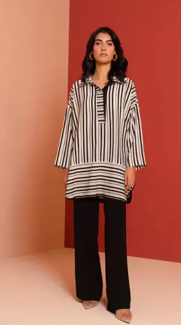 Women Polyester Ethnic Top Palazzo Set NextBuy