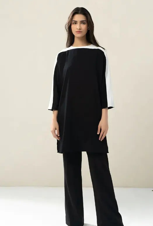 Black Viscose Rayon Party Wear Set NextBuy