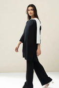 Black Viscose Rayon Party Wear Set NextBuy