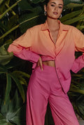 The Alia Set- Shaded Satin Co-ord Set NextBuy