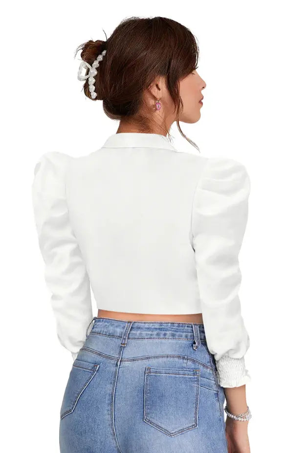 Odette Black Regular Fit Crop Top - NextBuy