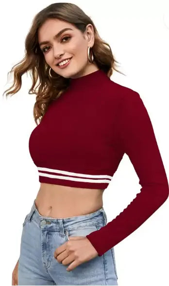 Casual Regular Sleeves Solid Women Top - NextBuy