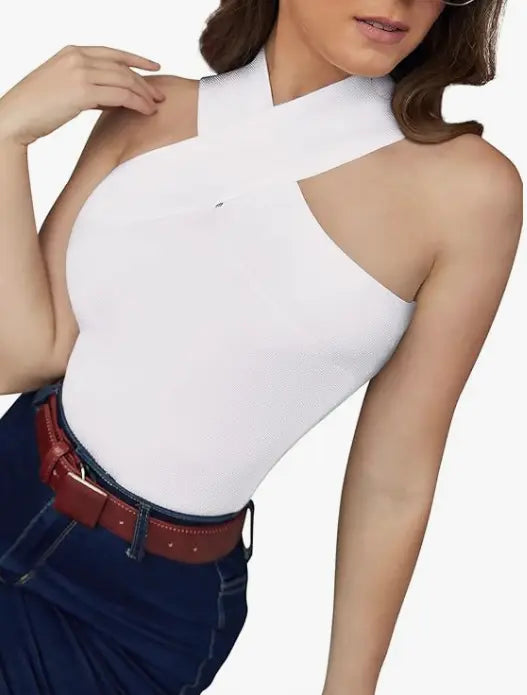 Polyester Solid Fancy Top - NextBuy