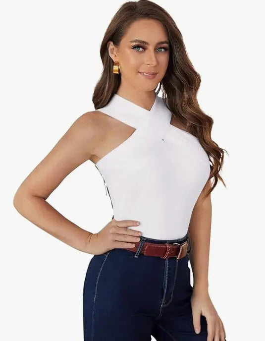 Polyester Solid Fancy Top - NextBuy