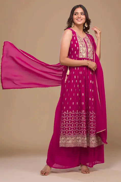 Embroidered Salwar suit NextBuy