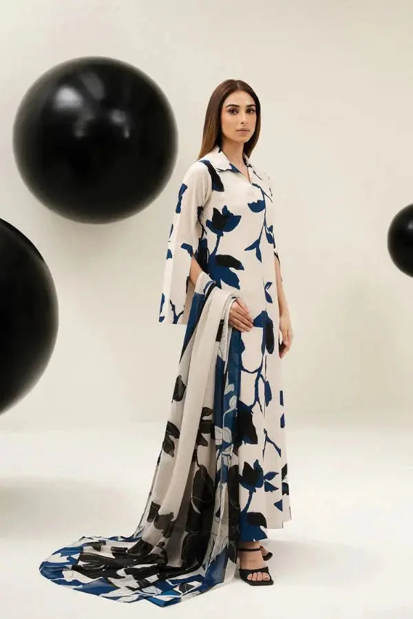 Imported Digital Printed Korean BSY Kurta With Dupatta NextBuy