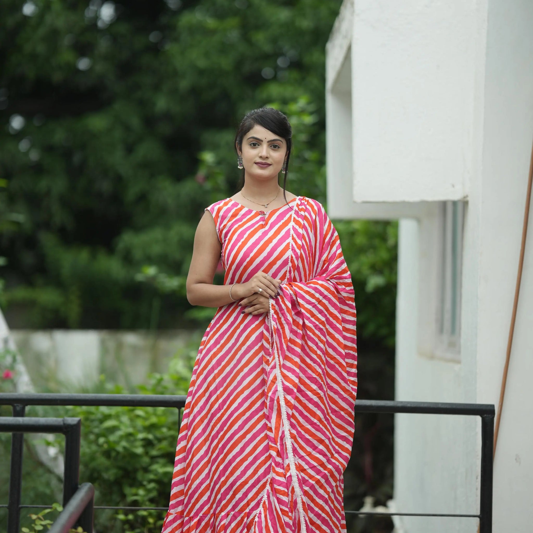 1. Gown With Saree (Combo) NextBuy