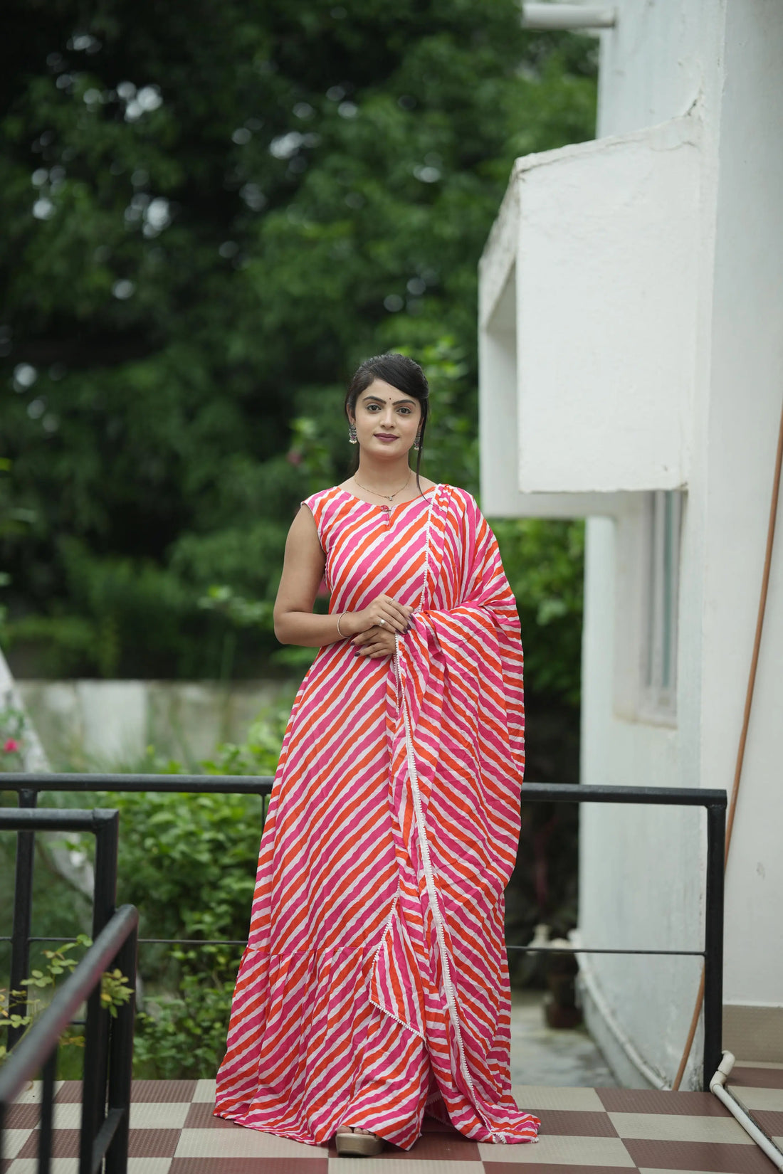 1. Gown With Saree (Combo) NextBuy