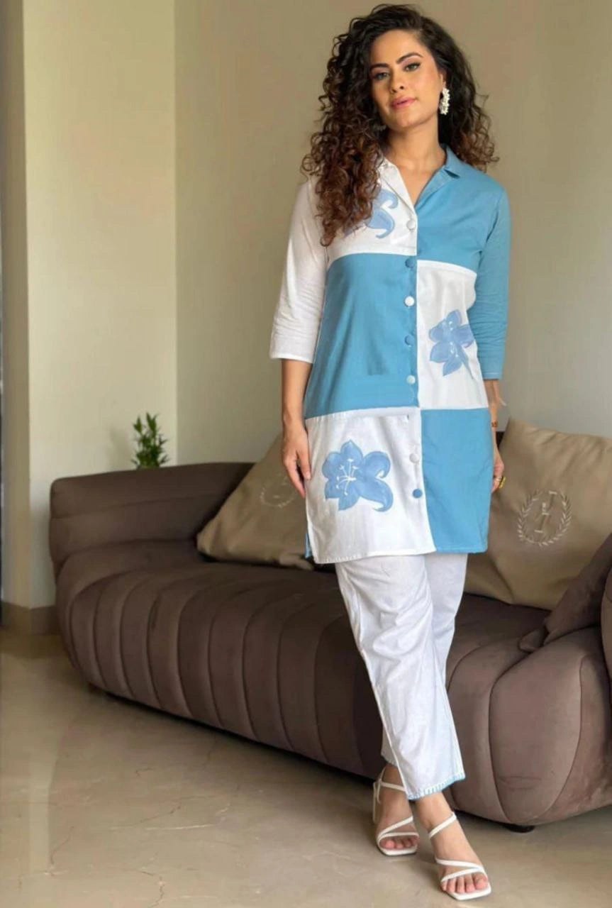 Soft breathable cotton cord set in multiple sizes