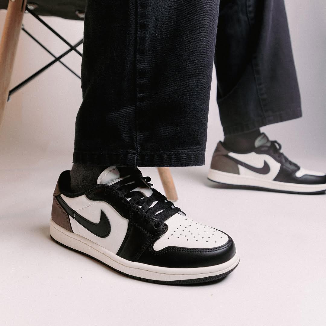 Air Jordan 1 Mocha Low first copy sneakers with premium finish