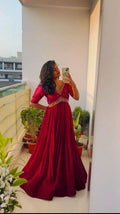 Gown Neckline Alia Cut Style